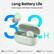 Long Battery Life
Listen longer with fewer charging breaks
TOZO 3
7hrs per Charge
32hrs Total with Case
USB-C Fast Charging