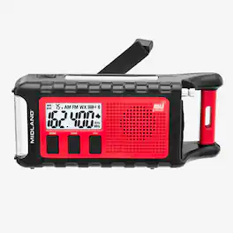 Midland - ER310PRO Portable Emergency Weather Alert Radio with Power Bank