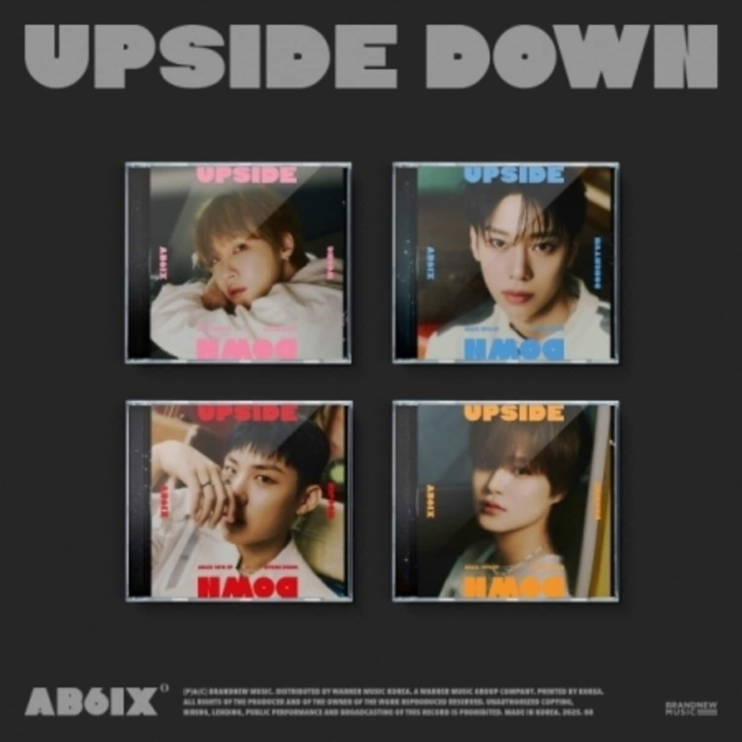 AB6IX - Upside Down - Jewel Case Version - incl. 12pg Photobook, Photocard + Polaroid   - COMPACT DISCS [CD]