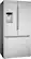 Alt View 16. Bosch - 100 Series 36 in. Wide 21.6 Cu. Ft. French Door Bottom Freezer Counter-Depth Smart Refrigerator with External Water - Stainless Steel.