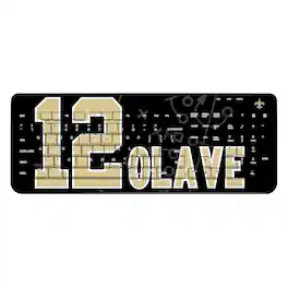 Keyscaper - Chris Olave New Orleans Saints Wireless Keyboard - Black