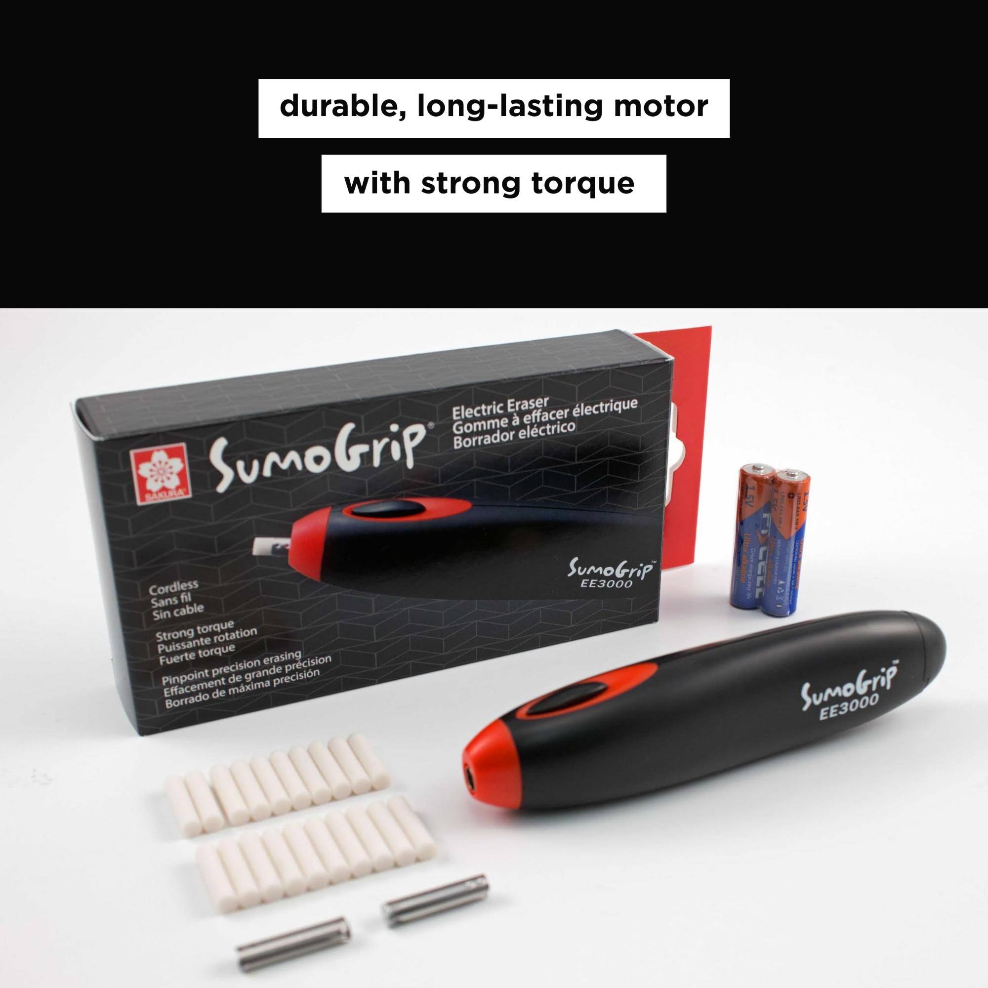 Sakura EE 3000 SumoGrip Electric Eraser Kit, Cordless, Black - Best Buy
