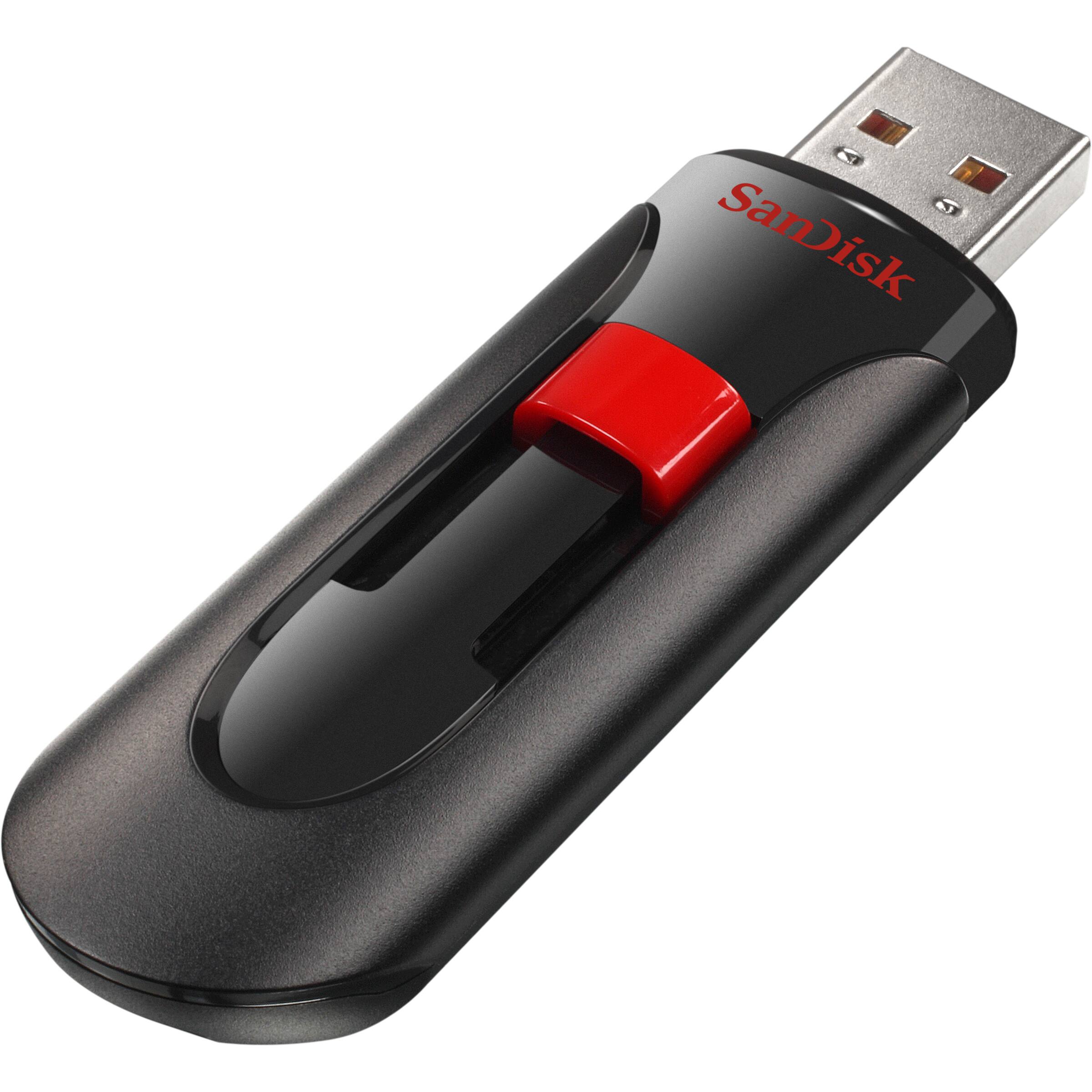 Alt View 2. SanDisk - SanDisk Cruzer Glide USB Flash Drive 64GB - 64 GB - USB 2.0 - Unknown.