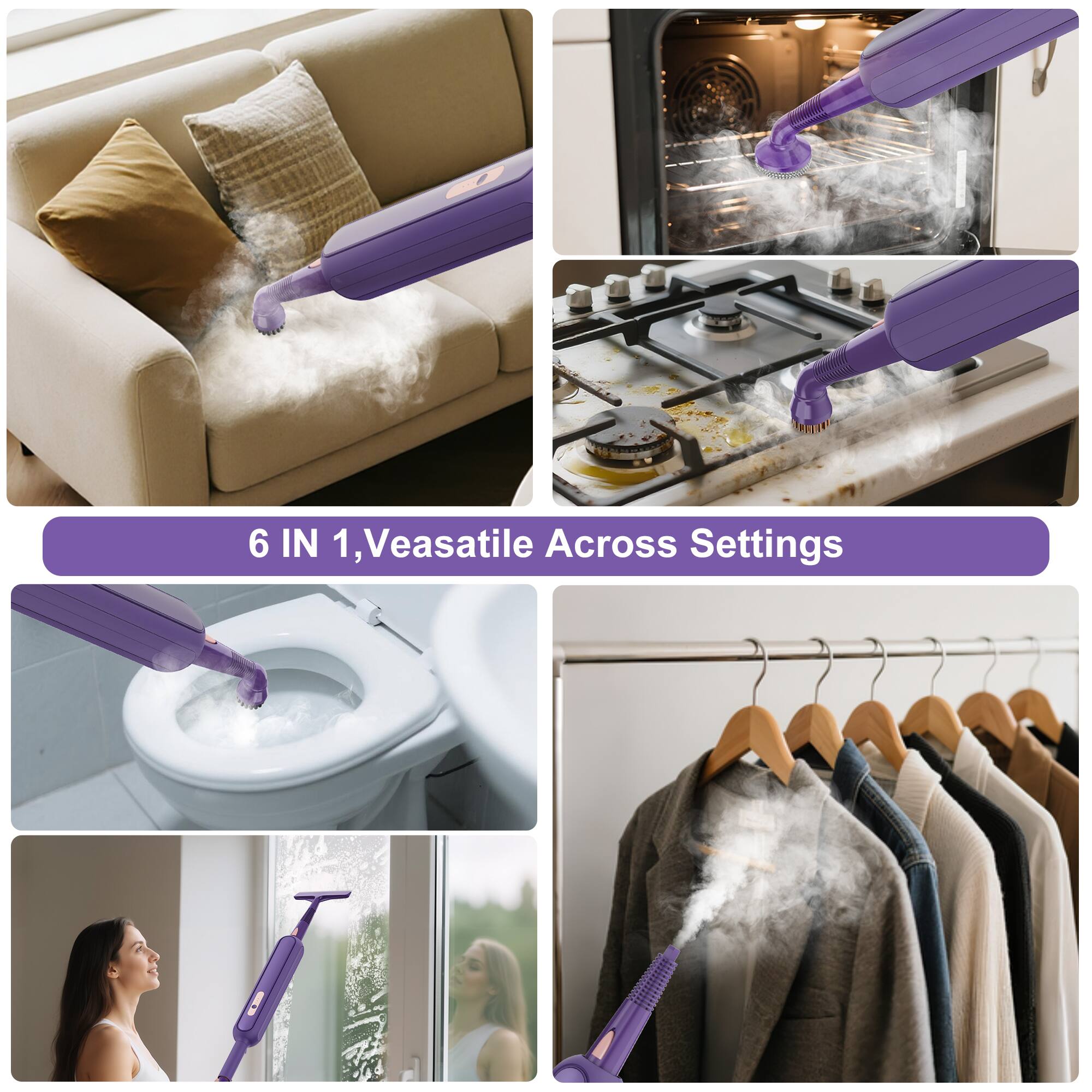 6 IN 1, Versatile Across Settings