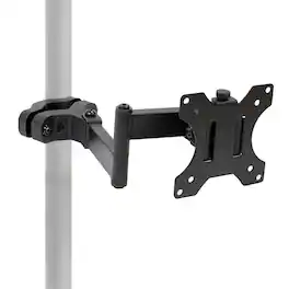 Earthley Blooms - Universal Full Motion Steel Pole Mount With Articulating Arm Removable Vesa Plate 17 32 Inch Monitors Tvs - 17" - 32"