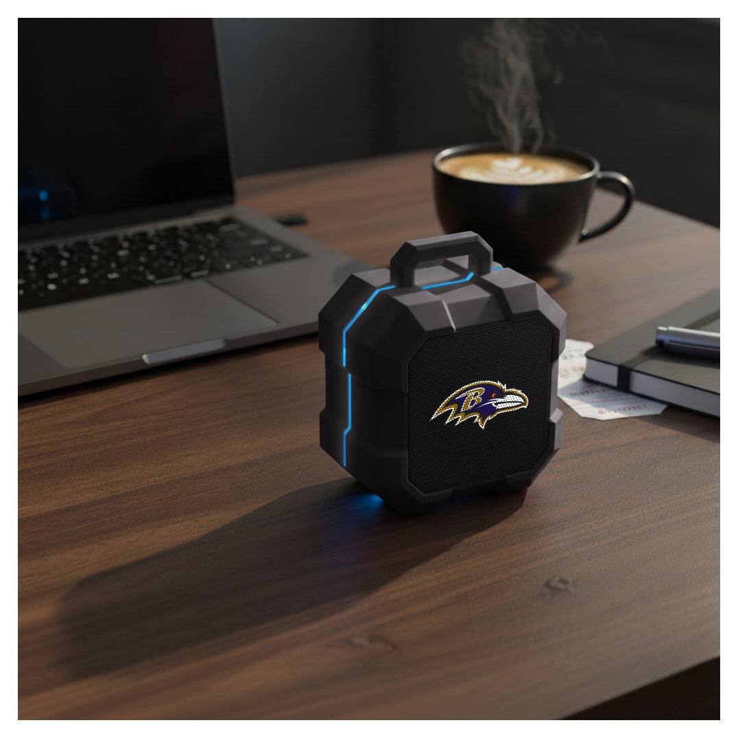 Alt View 1. LDM Company - Baltimore Ravens Bluetooth Tailgate Speaker - Multicolor.