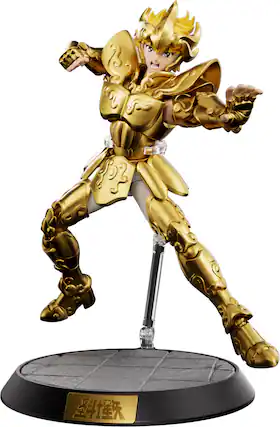 Front. PopMarket - Blokees - Saint Seiya - Champion Class - 02: Leo Aiolia Model Kit - COLLECTIBLES - Multicolor.
