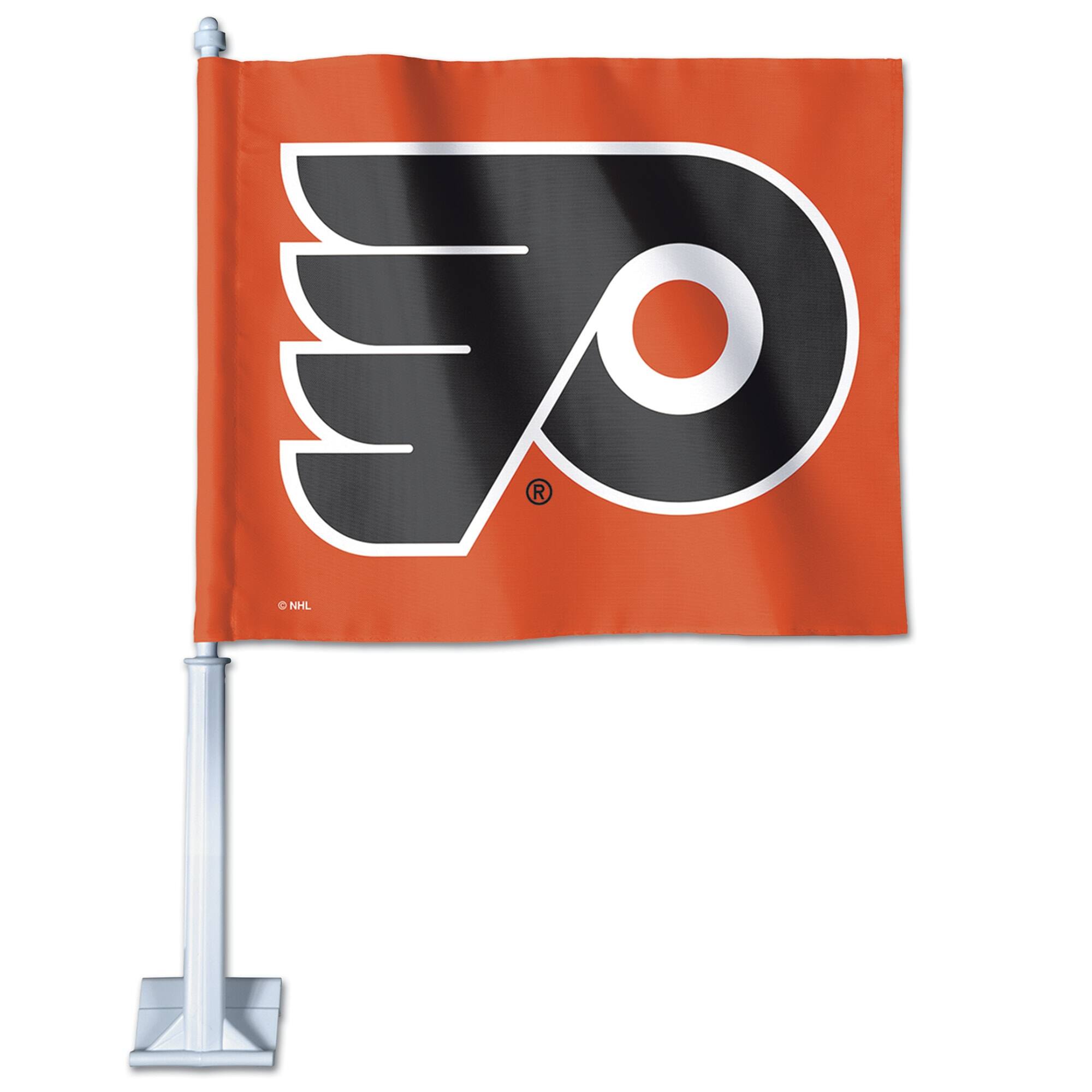 Front. WinCraft - Philadelphia Flyers Double-Sided Car Flag - Multicolor.