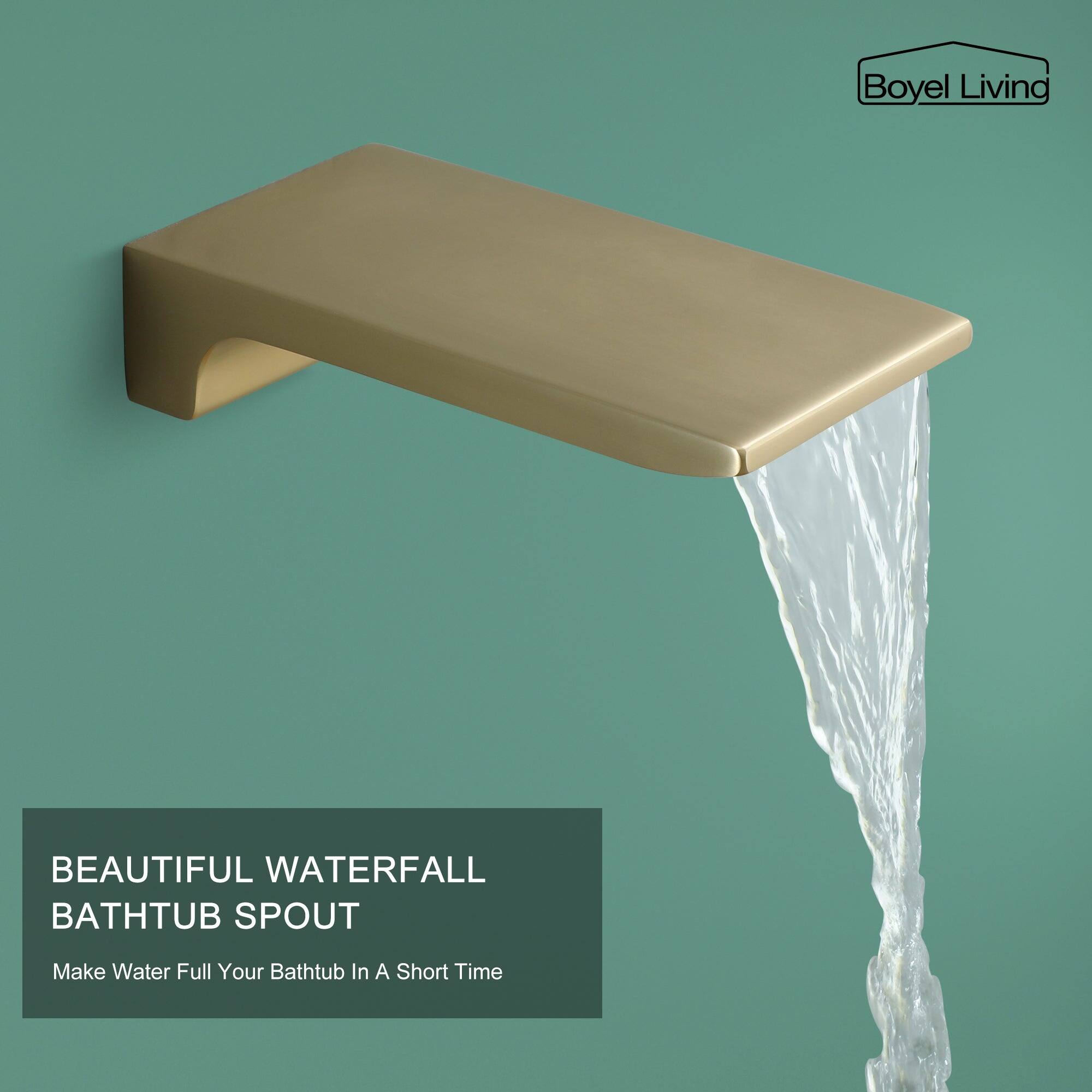 Boyel Living
BEAUTIFUL WATERFALL BATHTUB SPOUT
Make Water Full Your Bathtub In A Short Time