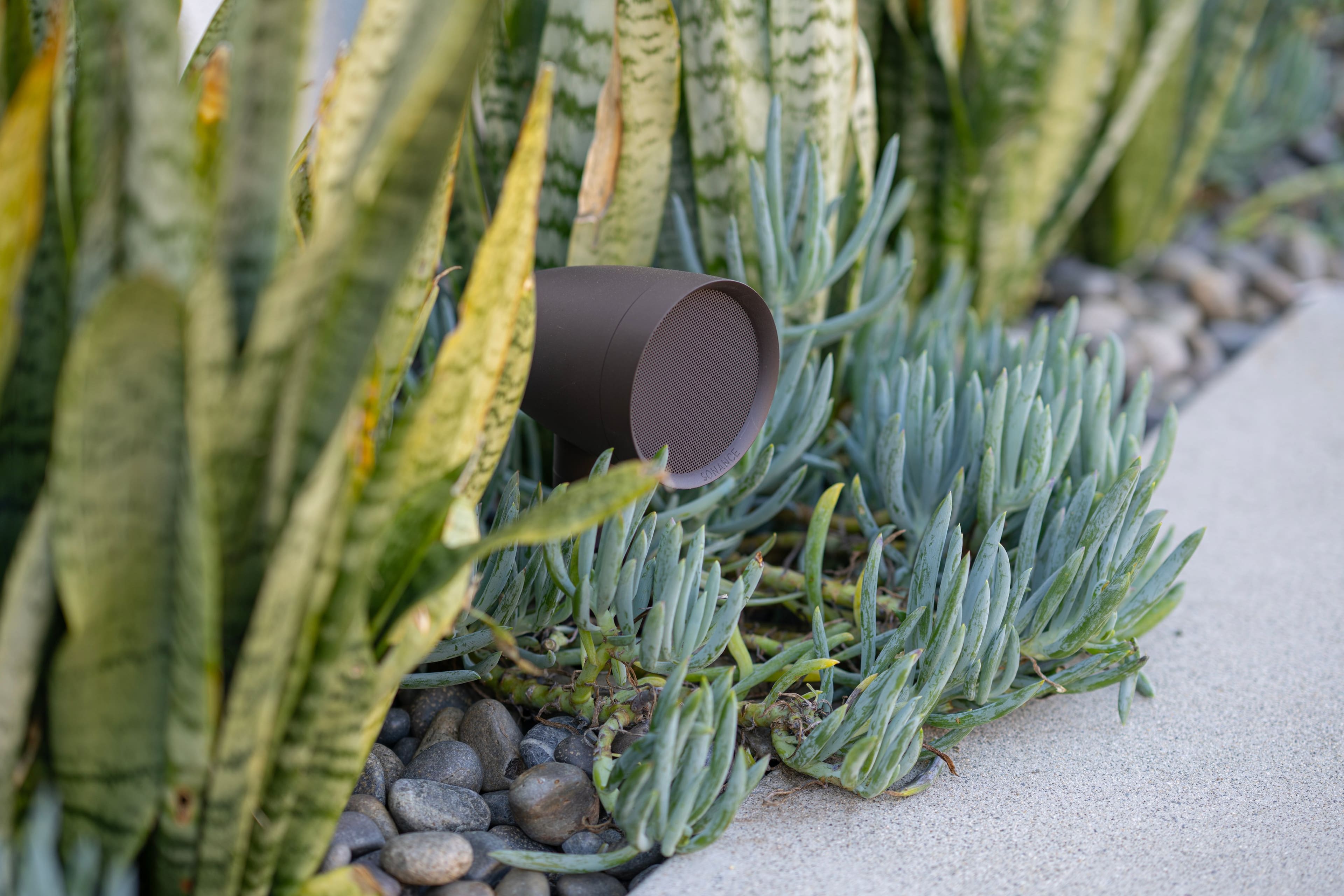 Alt View 17. Sonance - PATIO4.1 W/ 2-100 AMP - Patio Series 4.1-Ch. Outdoor Speaker System with 2-Ch. Amplifier (Each) - Brown/Black.