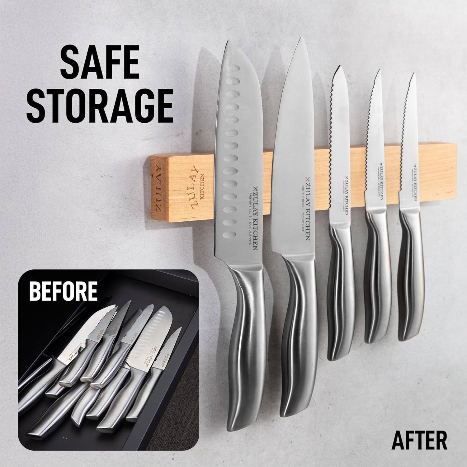 SAFE STORAGE

ZULAY KITCHEN

BEFORE AFTER