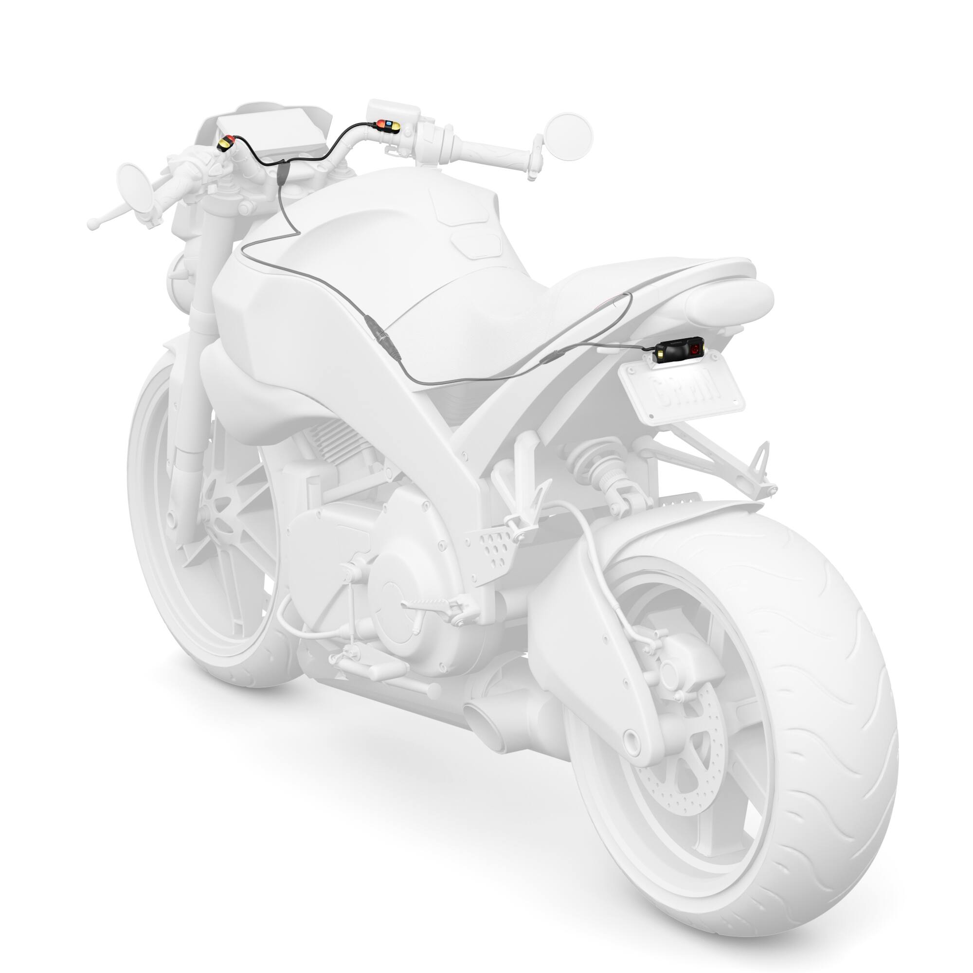 Angle. Garmin - zūmo R1 Radar - Black.