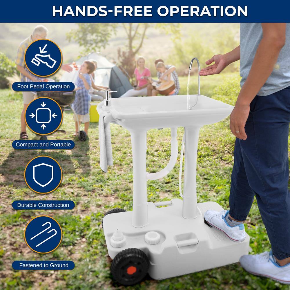 HANDS-FREE OPERATION

- Foot Pedal Operation
- Compact and Portable
- Durable Construction
- Fastened to Ground