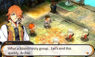 Rusty: What a bloodthirsty group... Let's end this quickly, Archie.