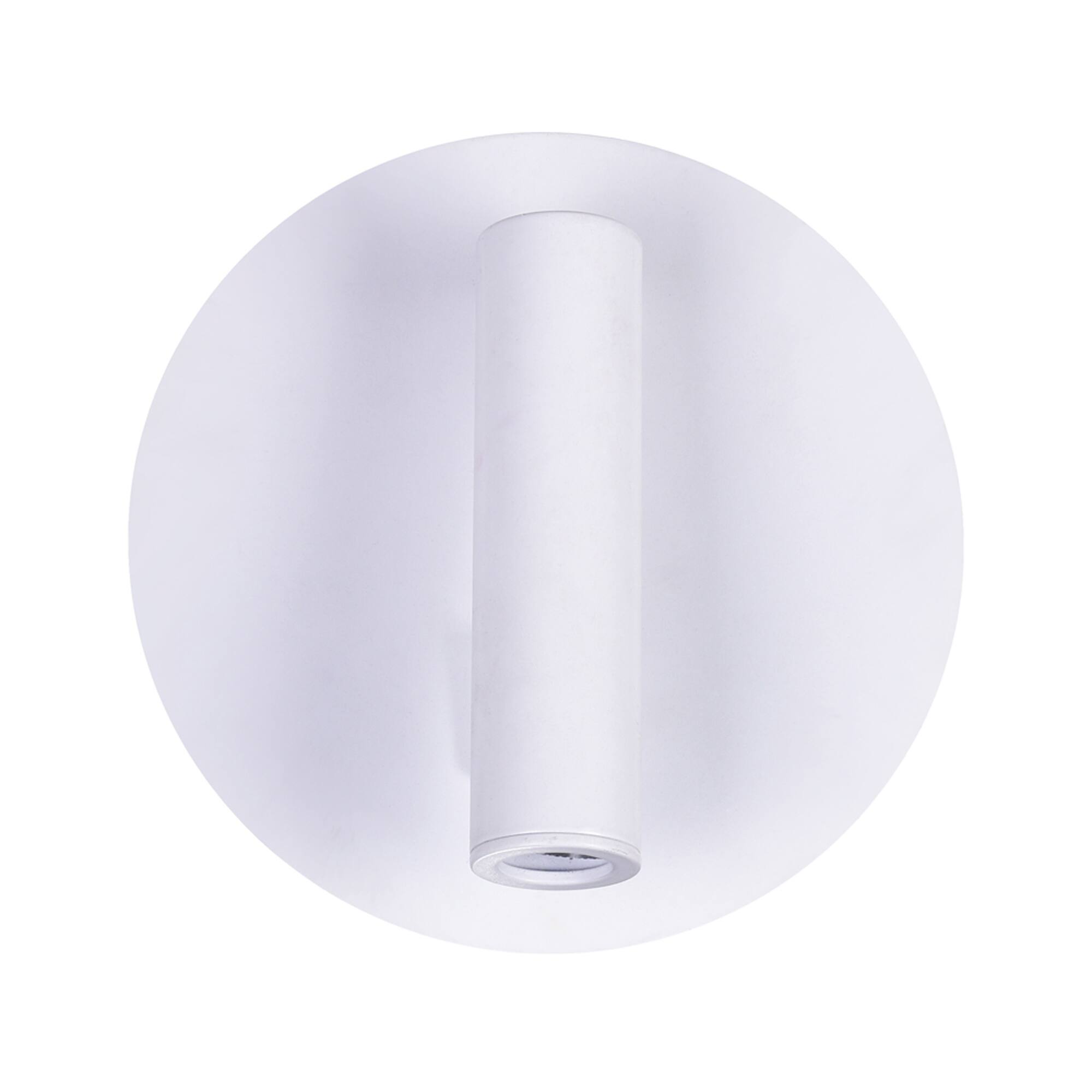 Left. CWI Lighting - Private I LED Sconce With Matte White Finish - Matte White.