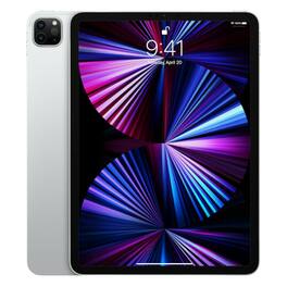 Apple - Refurbished Excellent - iPad Pro 11" (2021) A2301 (WiFi + Cellular Unlocked) 128GB w/ Wireless Earbuds - Silver