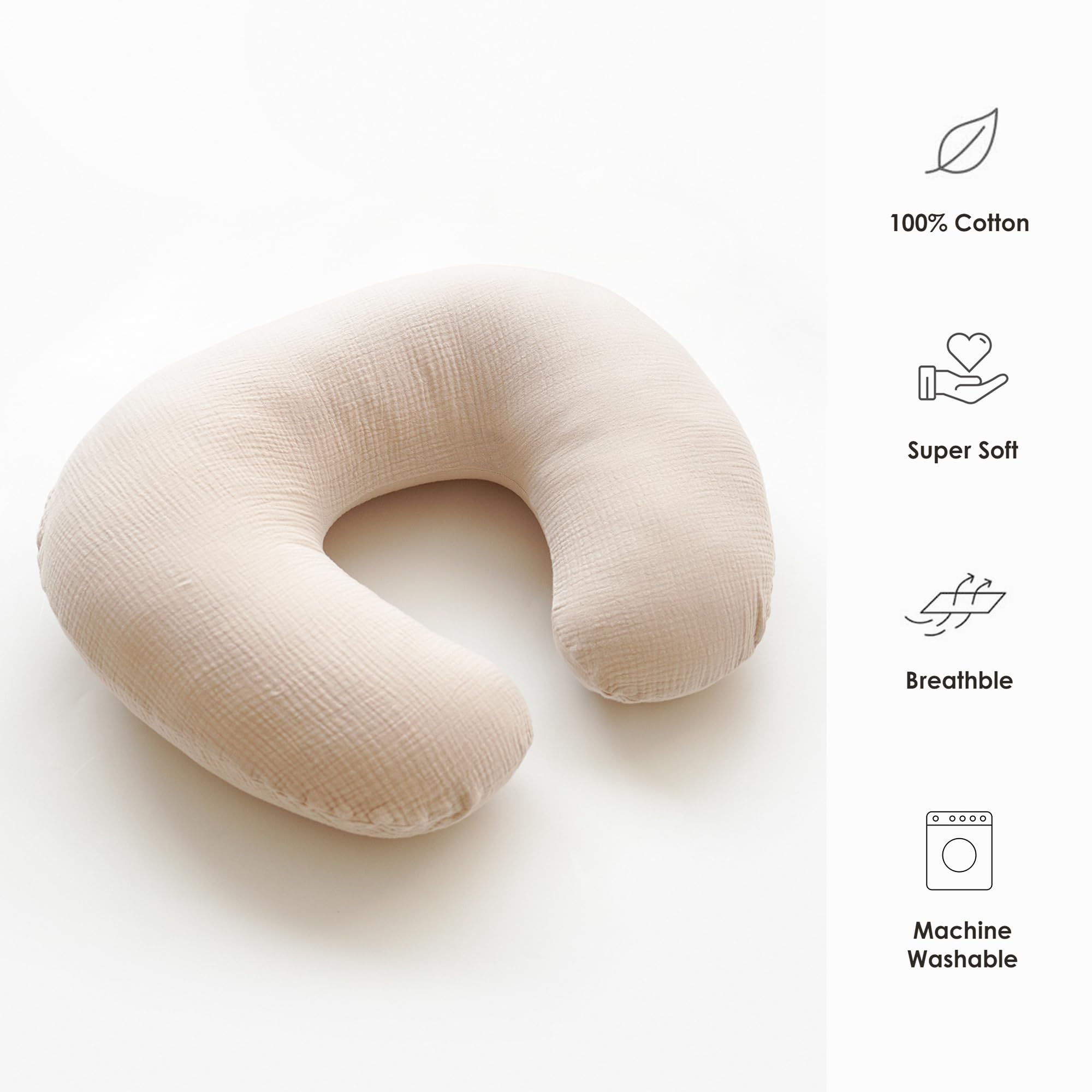 100% Cotton  
Super Soft  
Breathable  
Machine Washable