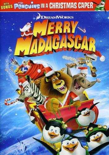 Front. Merry Madagascar   - DVD.