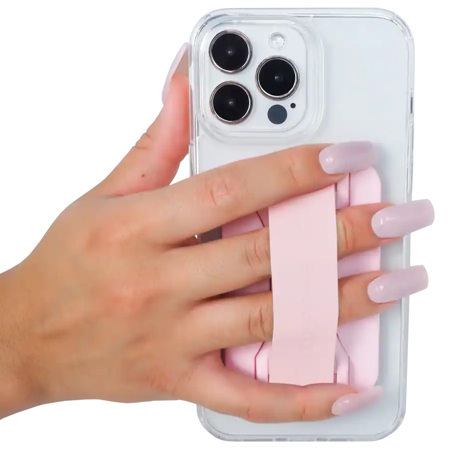 LoveHandle PRO MagSafe Compatible Magnetic Phone Grip w/Kickstand