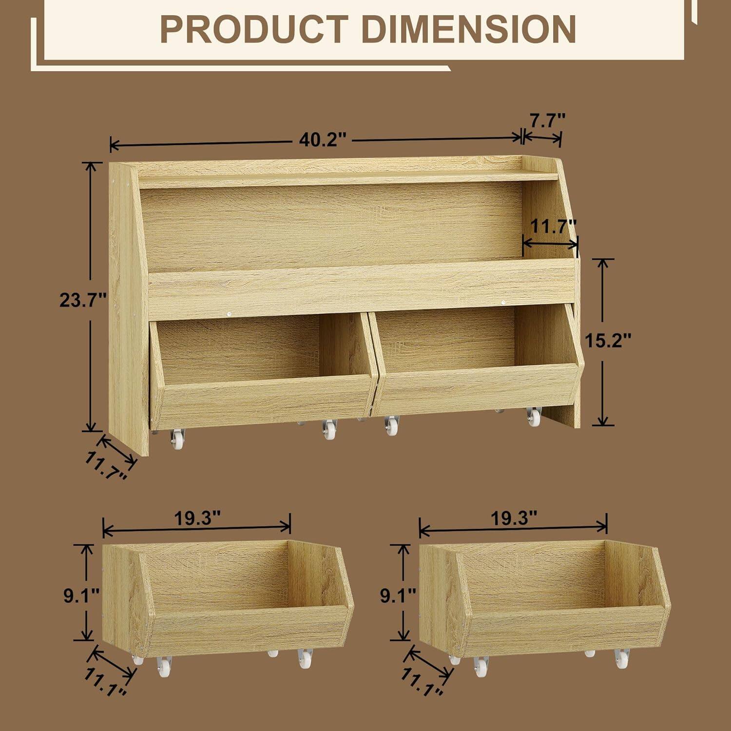 PRODUCT DIMENSION

- 40.2"
- 7.7"
- 11.7"
- 23.7"
- 15.2"
- 11.7"
- 19.3"
- 9.1"
- 11.1"