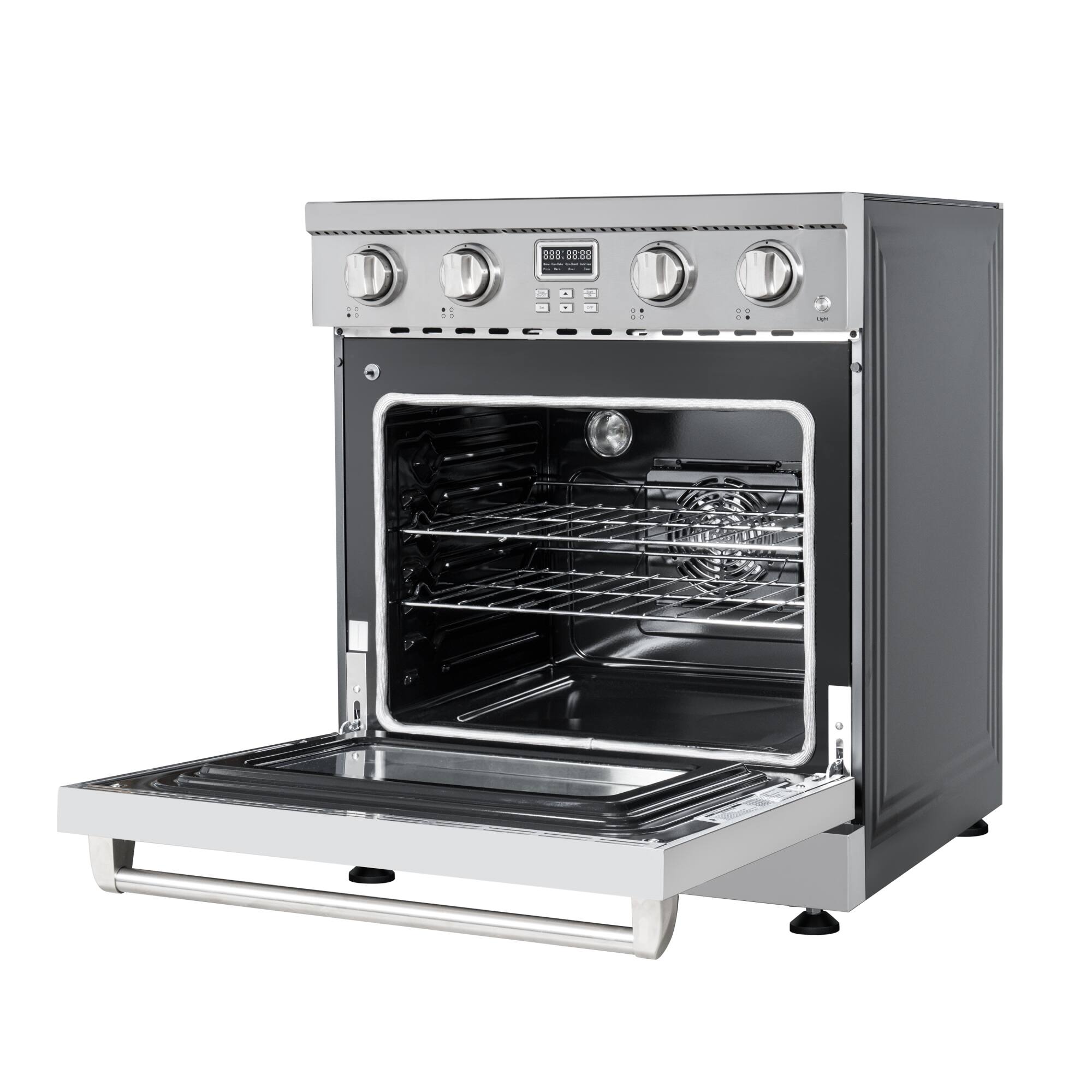 Alt View 7. Koolmore - 30 in. Professional Electric Range with 14900W of Power, 240V in Stainless-Steel (KM-EPR-30AP-SS) - Stainless-Steel.