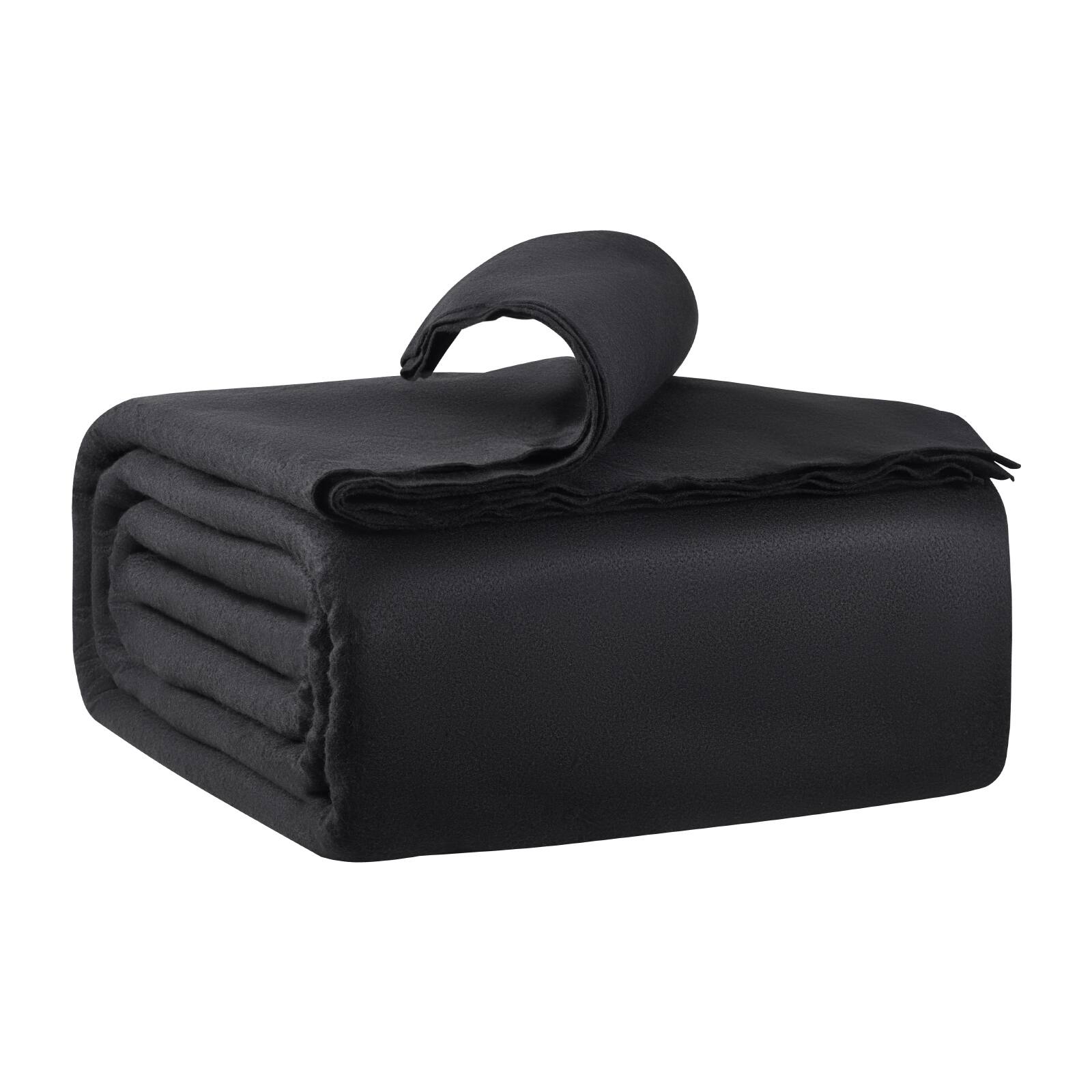 Alt View 5. VEVOR - Rectangle Pool Liner Pad, 12 x24 ft Pool Liner Pad for Above Ground Swimming Pools, Extra-Thick Pool Mat - Black.