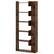 Front. Costway - Costway 1 PCS 6-tier Bookshelf Tall Display Shelf with 11 Open Shelves 2 Anti-tipping Kits - Rustic Brown.