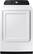 Angle. Samsung - Smart 4.7 Cu. Ft. Top Load Washer and 7.4 Cu. Ft. Electric Dryer Laundry Bundle with Sensor Dry, Low Vibration Wash, Wat - White.