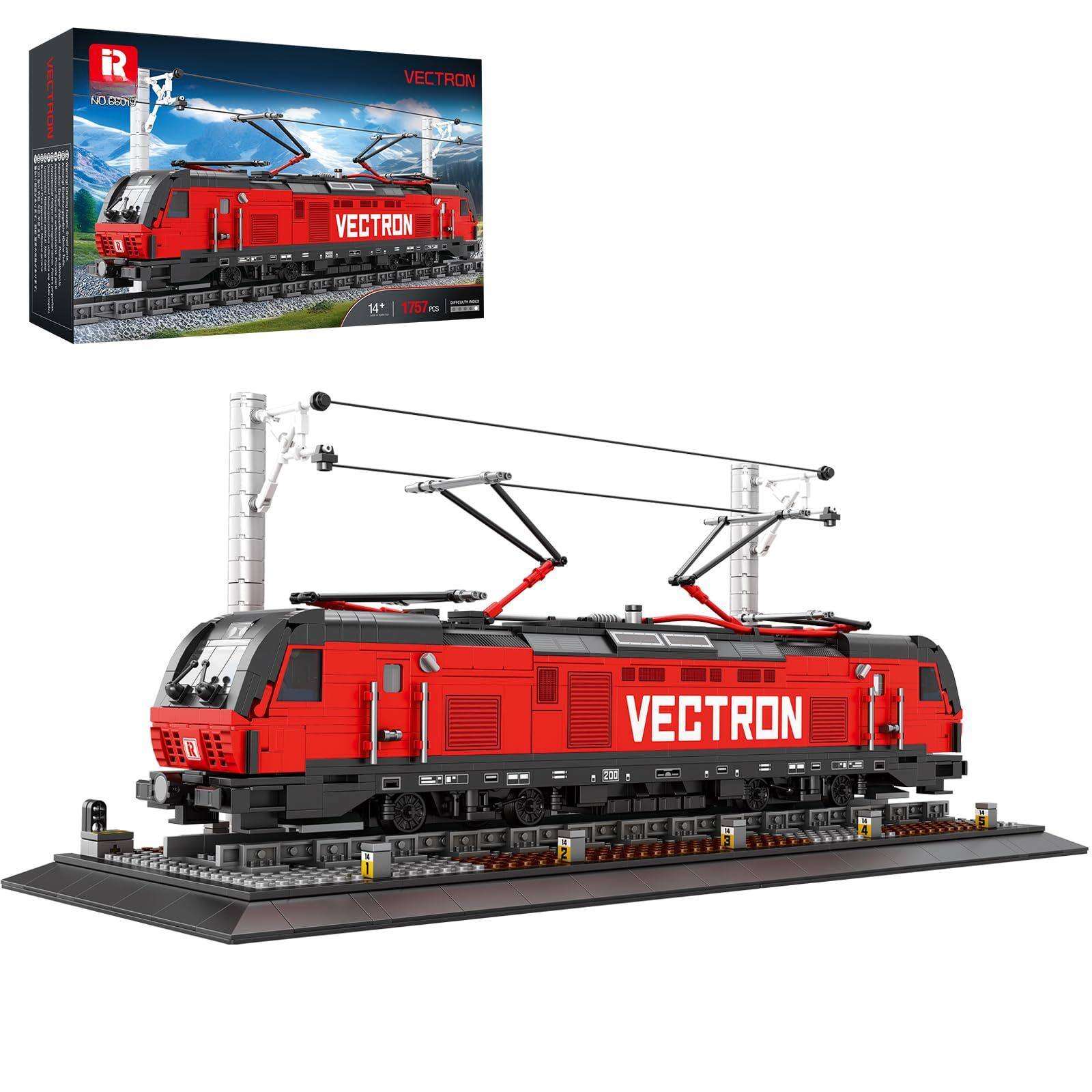 Sure, here is the corrected and grouped text from the image:

---

**Front of the Box:**
- LEGO
- NO. 60175
- VECTRON
- 14+
- 175 pcs

**On the Train:**
- VECTRON
- R

**On the Box:**
- VECTRON
- LEGO
- NO. 60175
- 14+
- 175 pcs

---