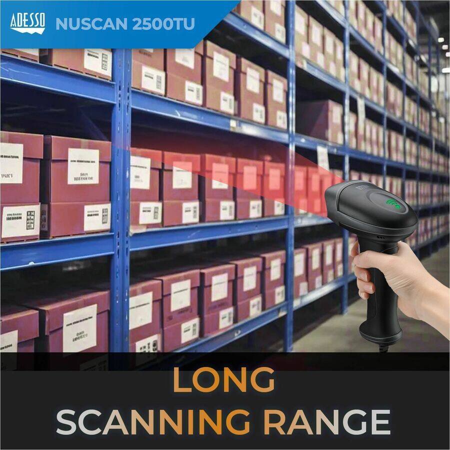 ADESSO NUSCAN 2500TU

LONG SCANNING RANGE