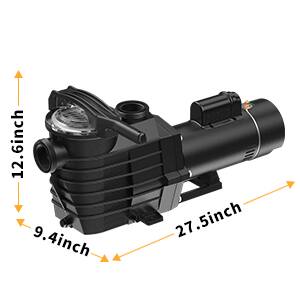 12.6 inch  
9.4 inch  
27.5 inch