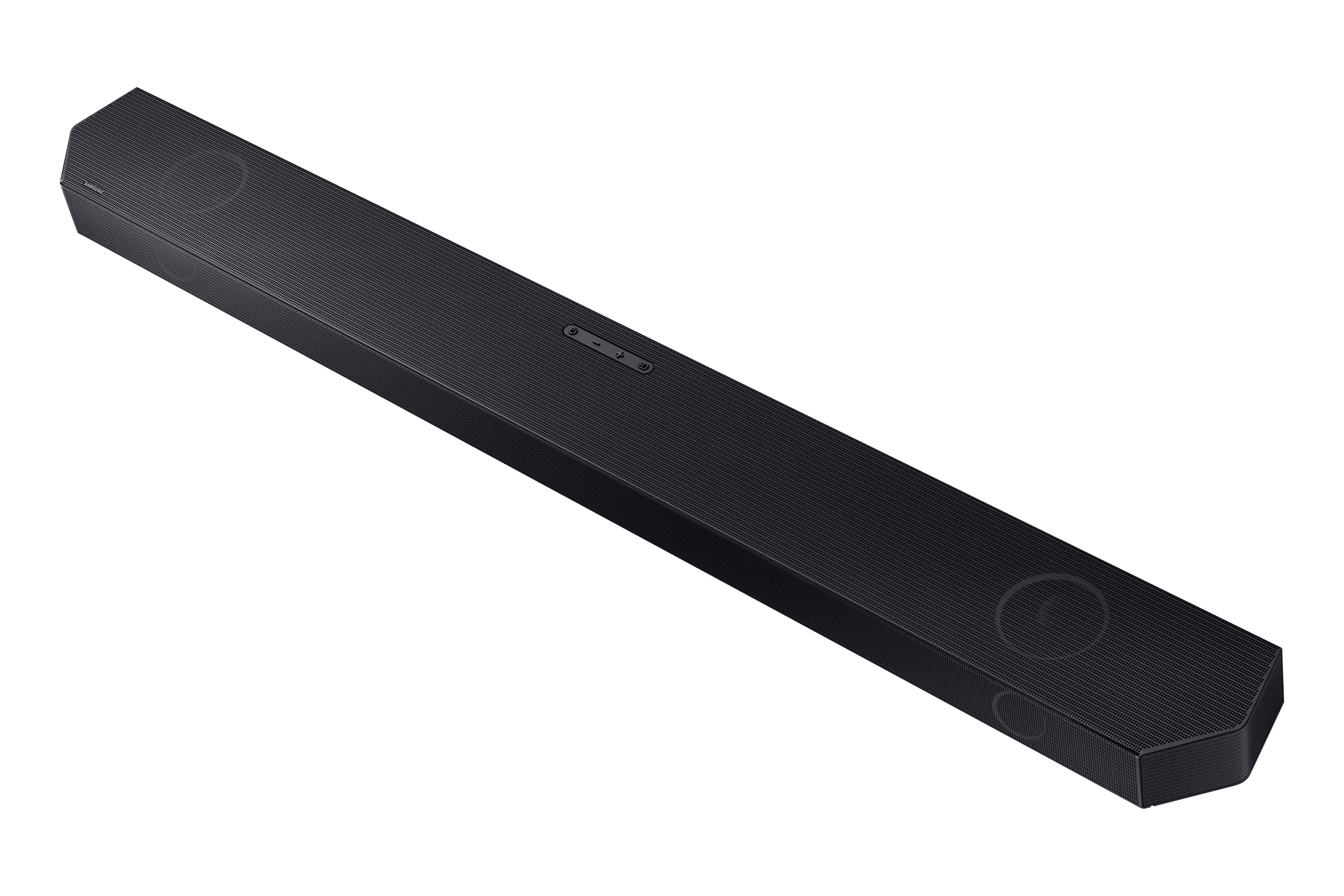Alt View 12. Samsung - Q series 3 .1.2 ch. Wireless Dolby ATMOS Soundbar w / Q Symphony - Titan Black.