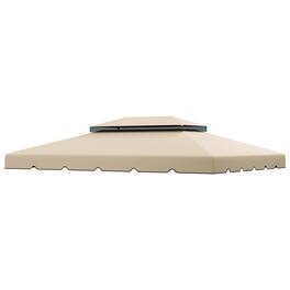Outsunny - 84C-101 or 84C-144 13' x 10' Gazebo Replacement Canopy - Cream White