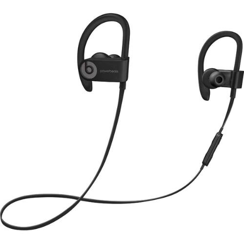 Angle. Beats - Powerbeats3 Wireless In-Ear Headphones – Black, Renewed, High-Performance Sports Earbuds with Bluetooth.