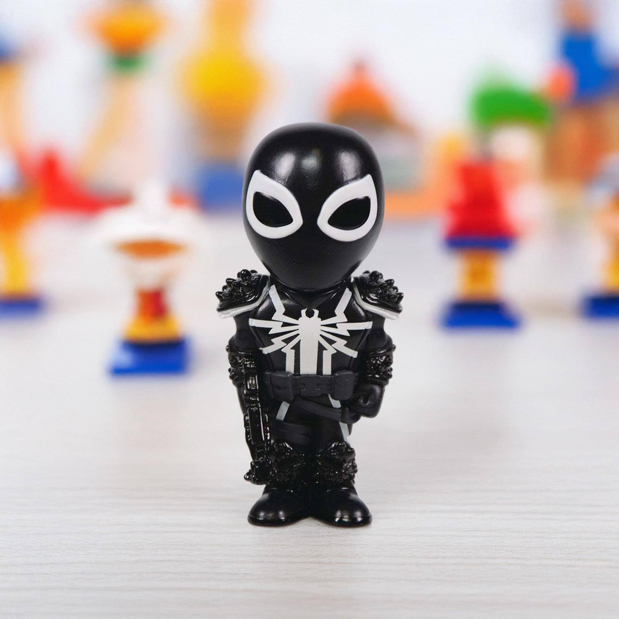 Alt View 2. Funko - Marvel Exclusive Funko SODA Vinyl Figure | Agent Venom - Black.