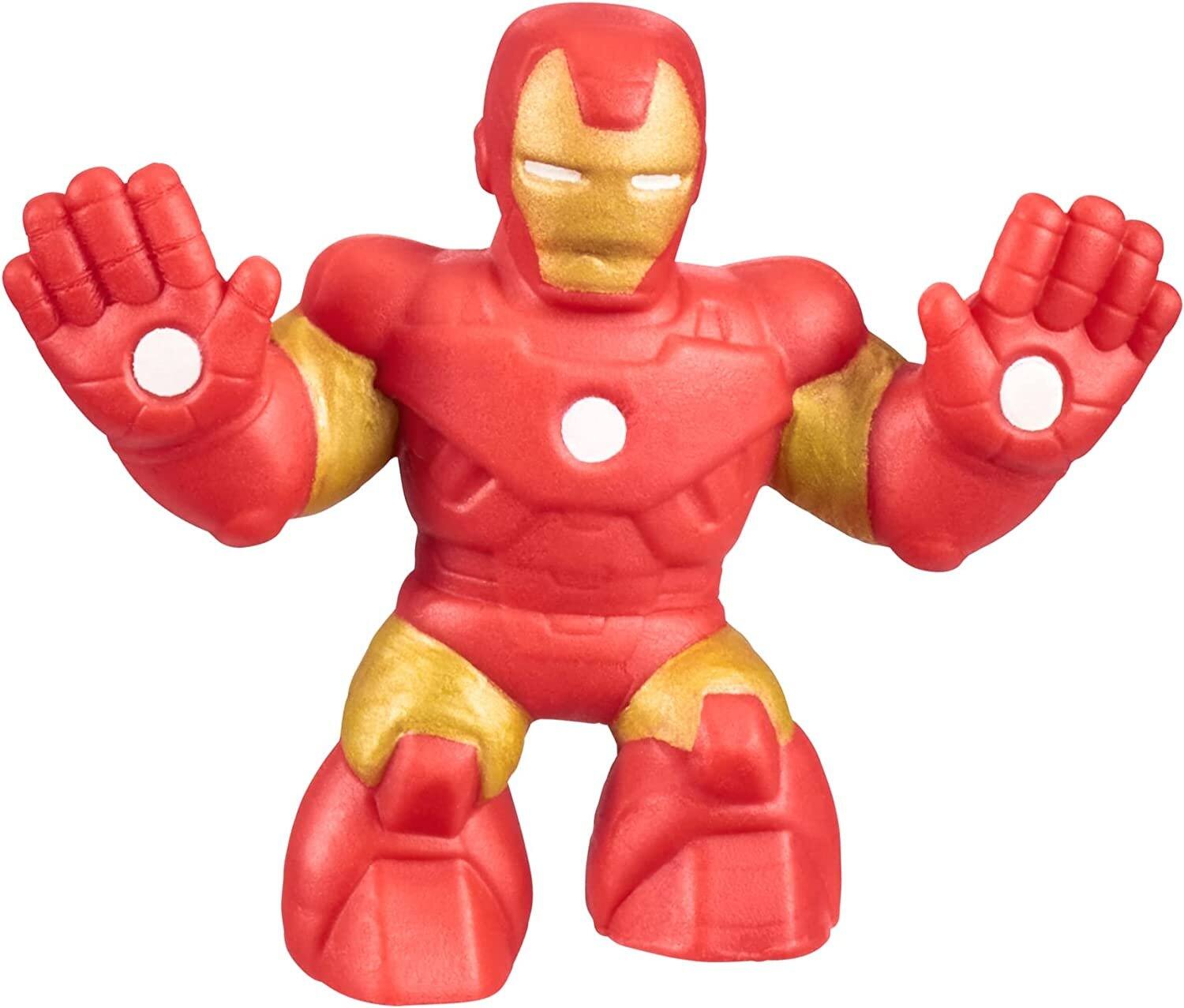 Alt View 2. Moose Toys - Heroes of Goo Jit Zu Marvel Mega Mini 6-Pack Stretchy & Squishy 2.5" Collectible Hero Figures Ages 4+ - Multicolour.