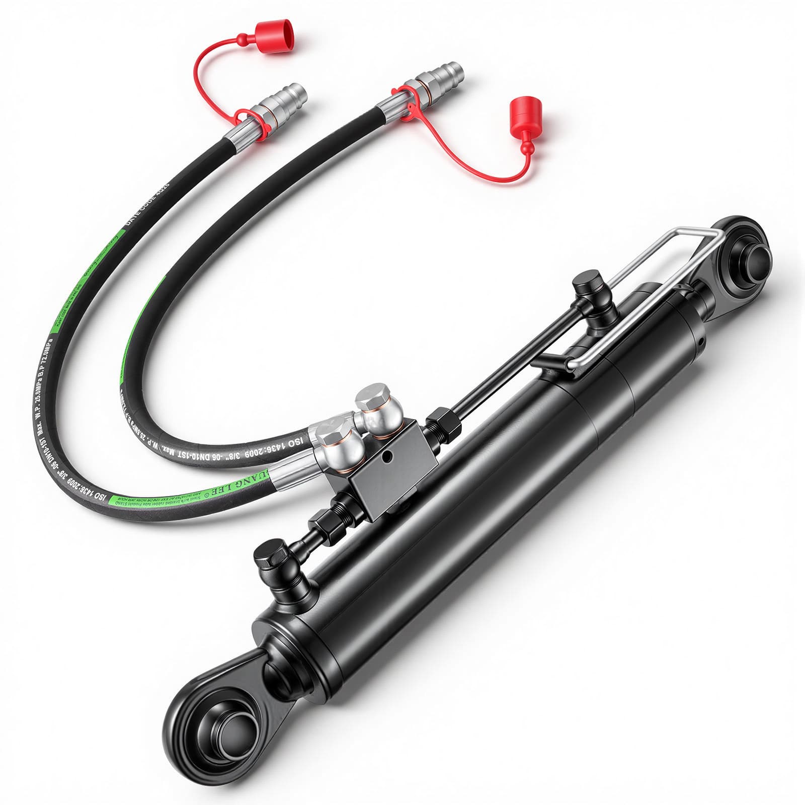 VEVOR - Hydraulic Top Link Cat. 2-2 (11 in Stroke, 22-7/16 in to 33-7/16 in), Max 2900PSI Hydraulic Cylinder with 2 Hoses - Black price history on PriceWatchPro