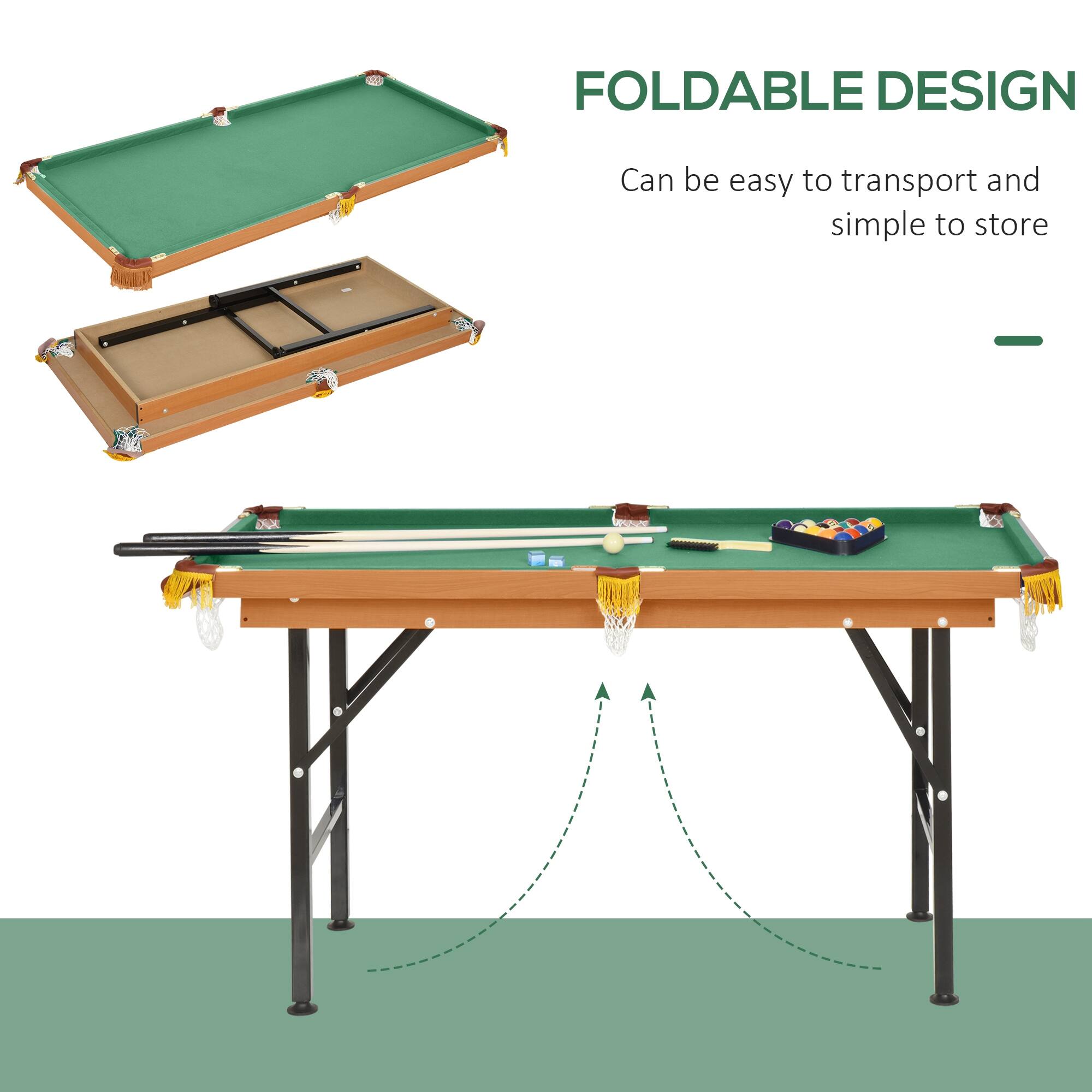 FOLDABLE DESIGN  
Can be easy to transport and simple to store