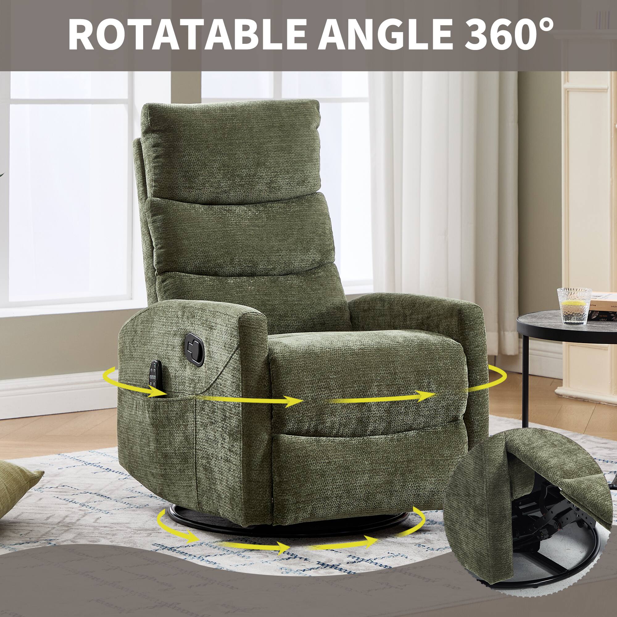 ROTATABLE ANGLE 360°