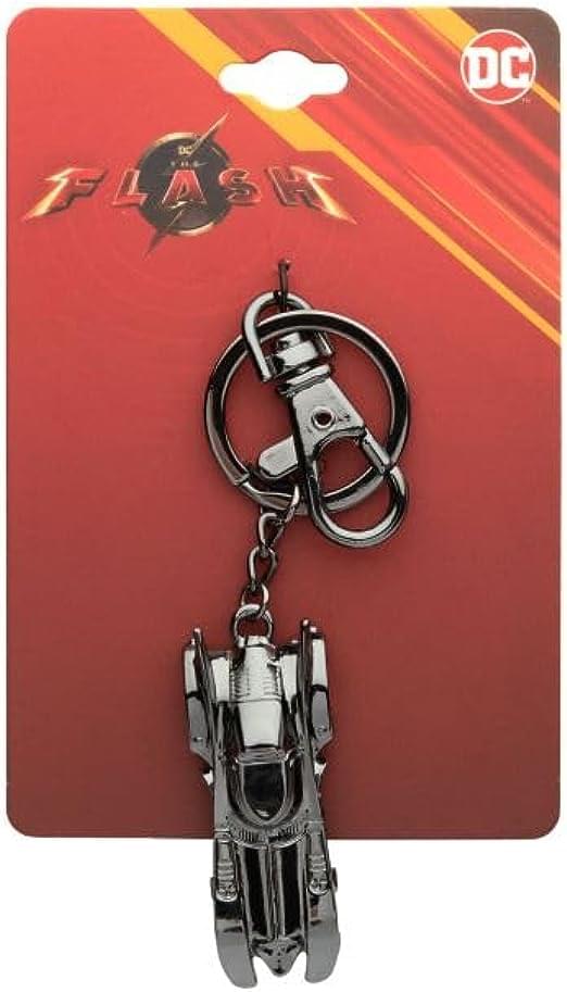 Alt View 1. SalesOne LLC - DC Comics The Flash 3D Batmobile Keychain - Black.