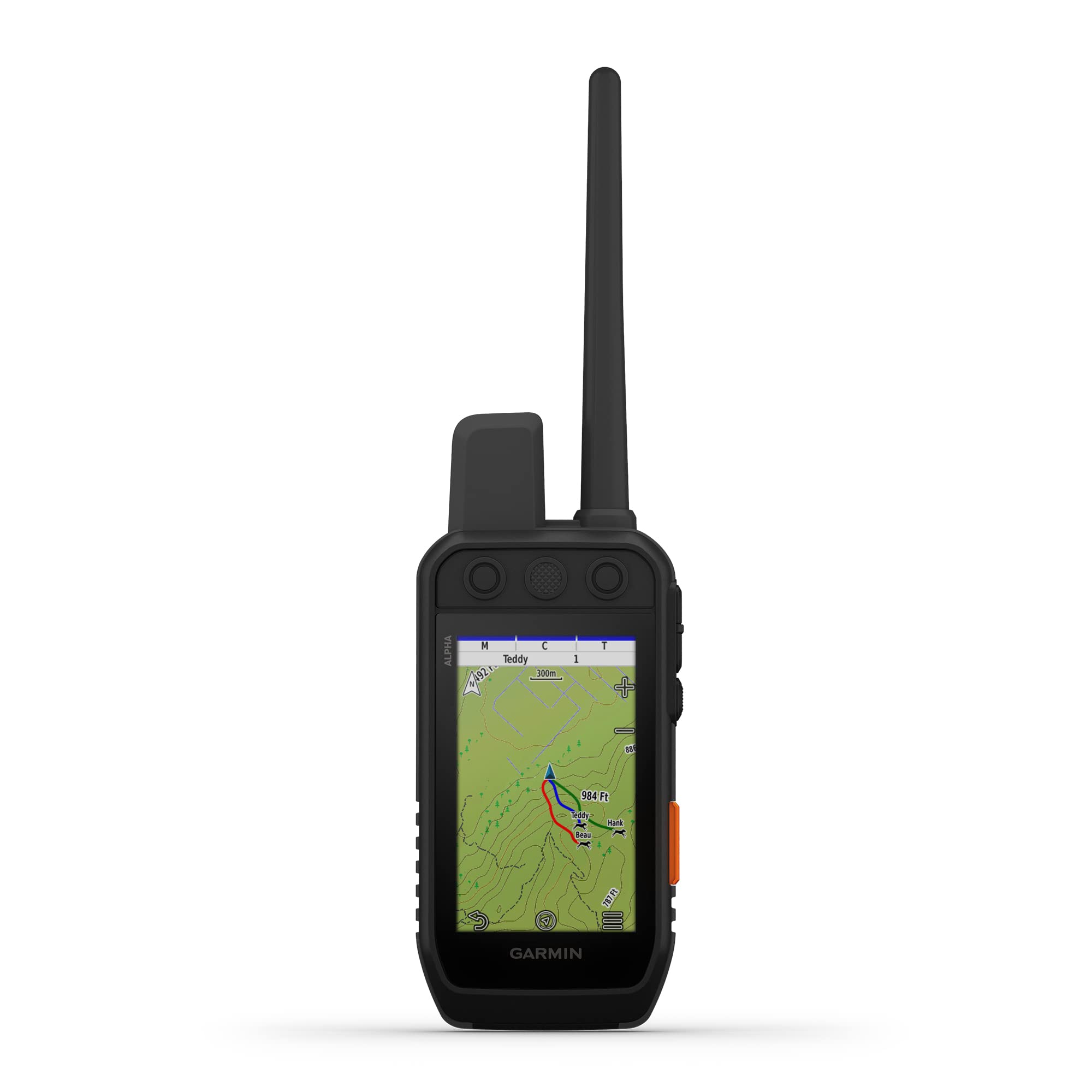 Garmin - Alpha 300i Handheld, Advanced Tracking and Training Handheld with inReach® Technology - Black