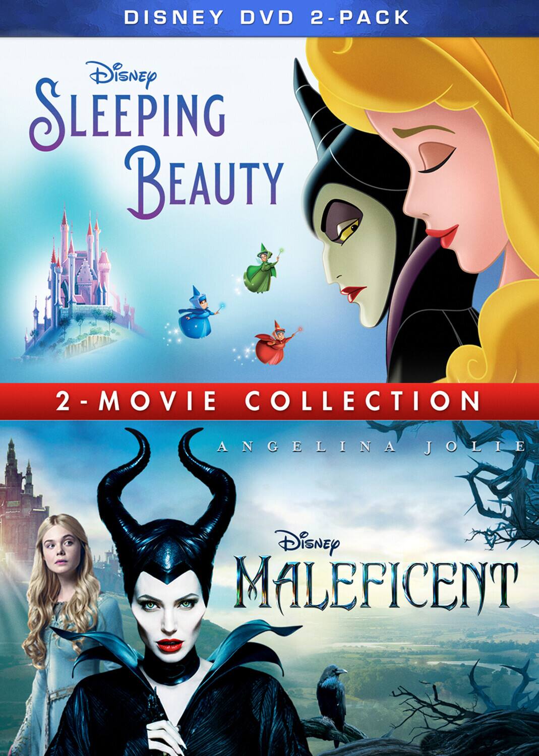 Front. Sleeping Beauty / Maleficent   - DVD.