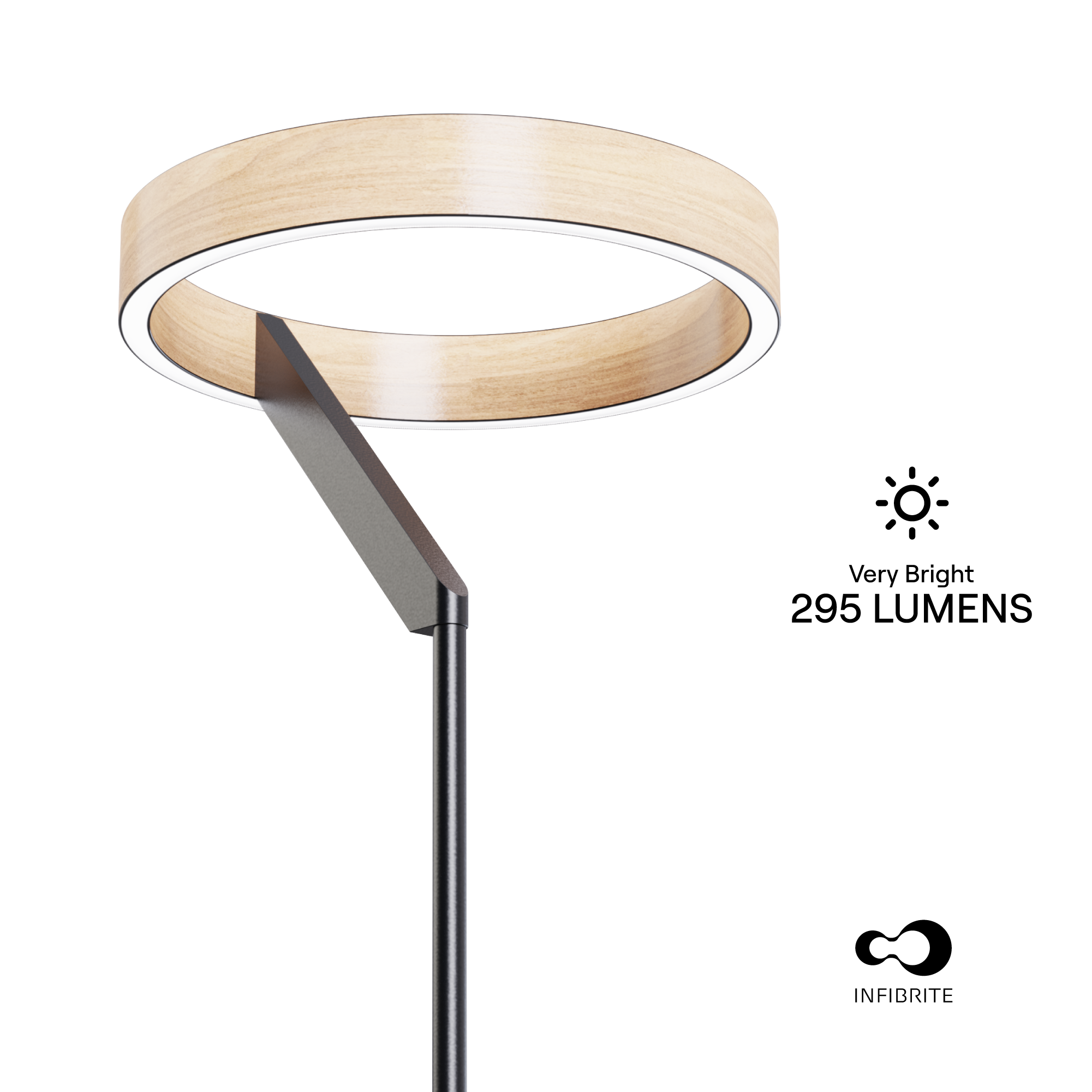 Very Bright  
295 LUMENS  
INFIBRITE