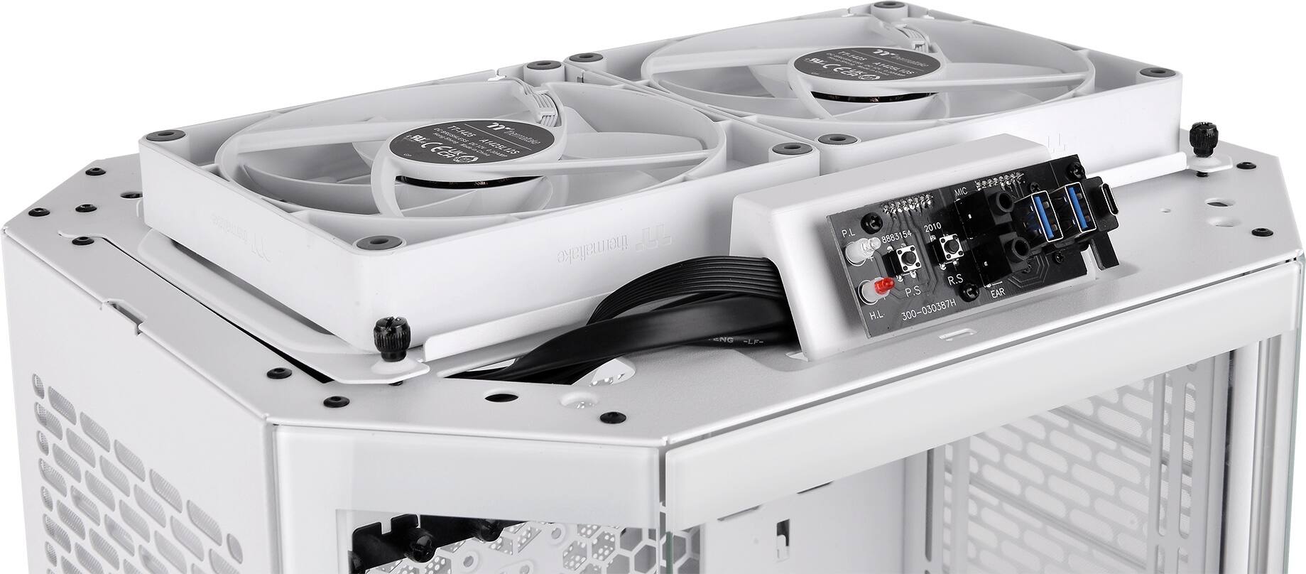 The text on the image reads: "AN FAN0 77 B sn coF Hs nhing_to thermaliake G LP- MIC norna P.L 2010 8883154 i K I V R.S P.S EAR H.L 300-030387H."