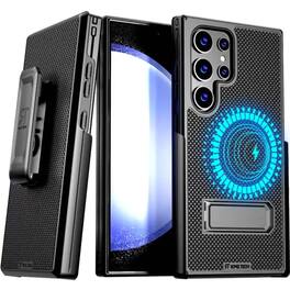 RomeTech - Rome Tech Slim Holster Case for Galaxy S24 Ultra - Black