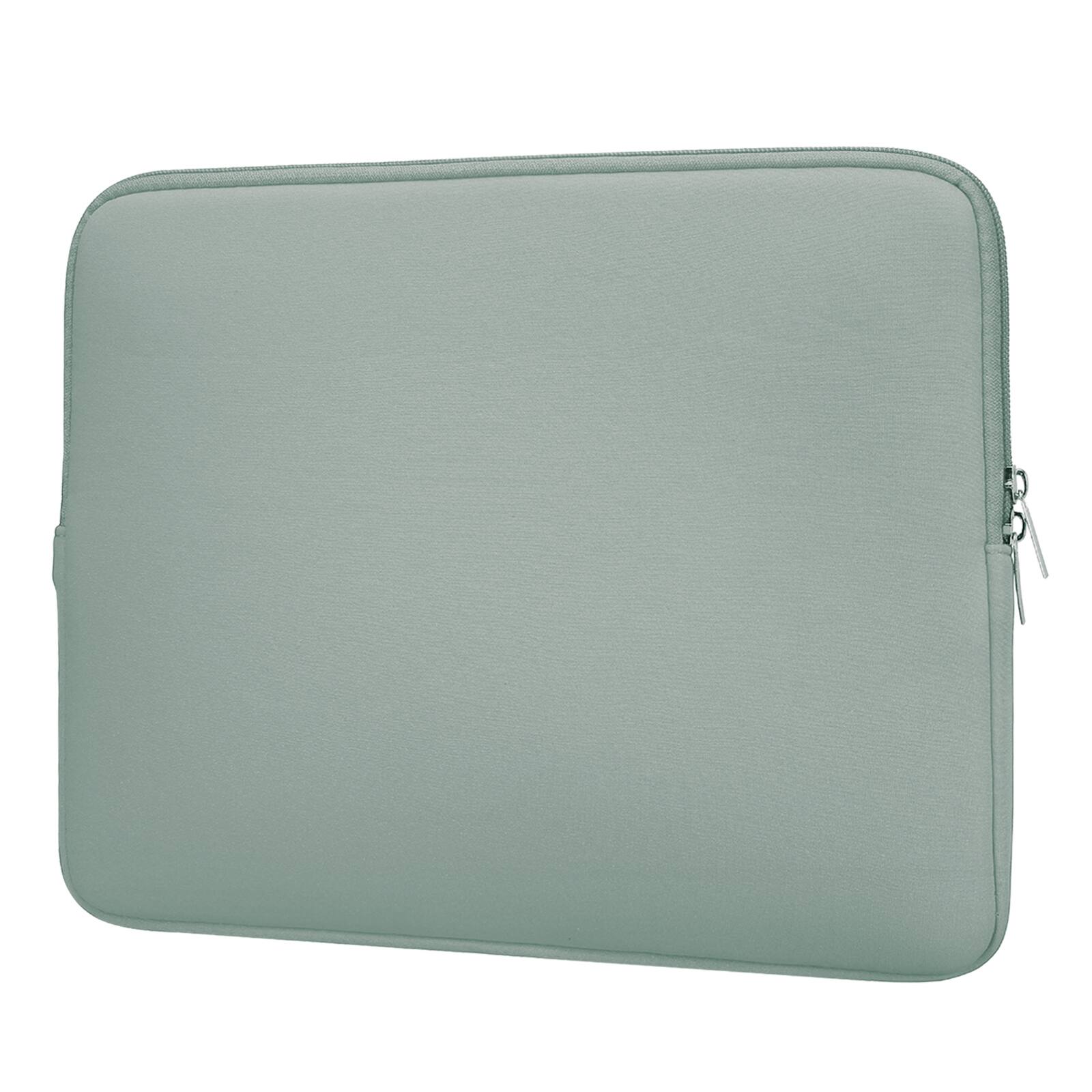 Unique Bargains - Laptop Case - Polyester Computer Sleeve Carrying Bag, Shockproof Protective Cover for 11" Notebook - Dark Gray