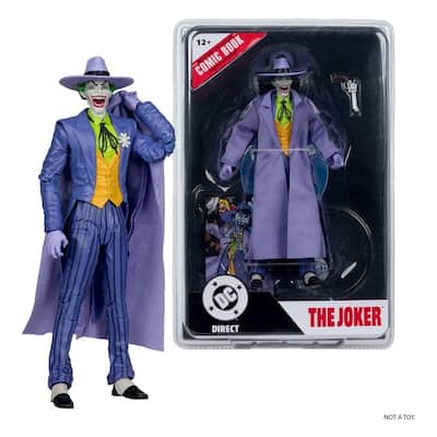 McFarlane Toys McFarlane Toys DC Direct Page Punchers The Joker McFarlane Toys McFarlane Toys DC Direct Page Punchers The Joker