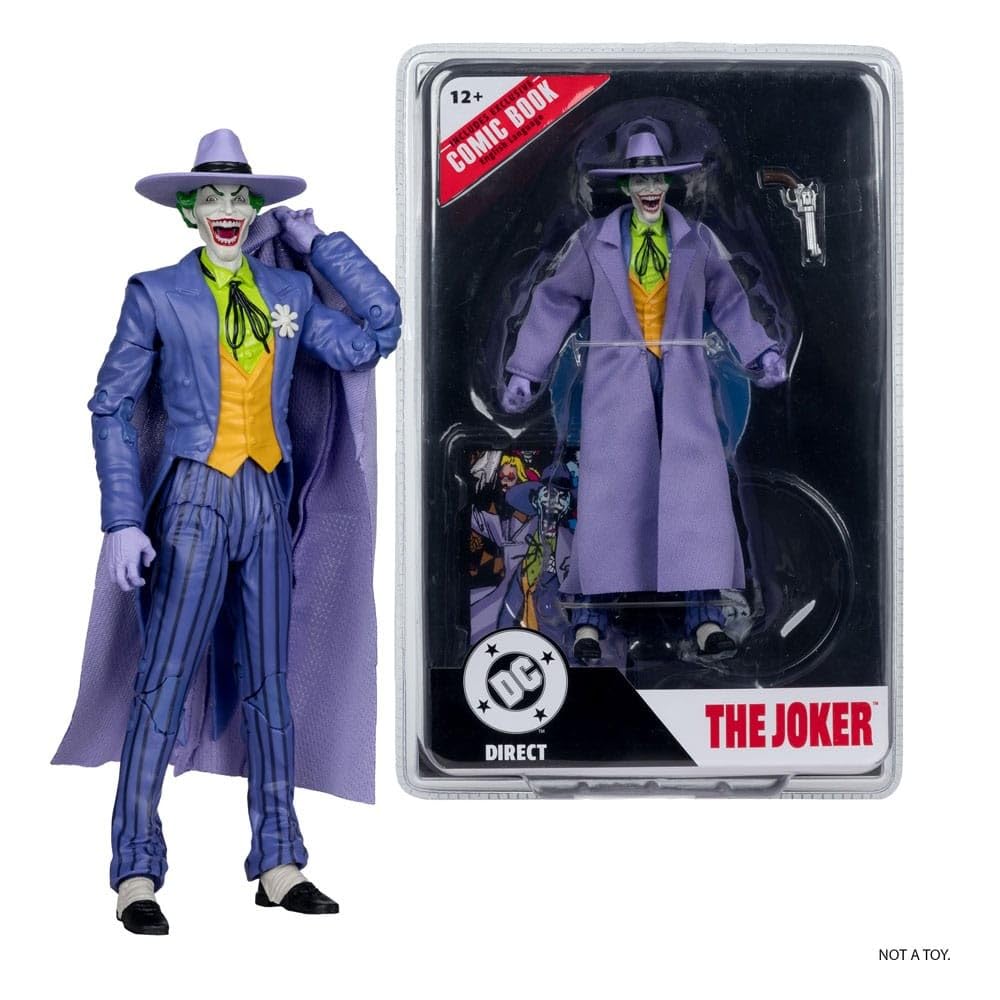 12+ Comic Book Language English DC Direct The Joker Not a Toy.