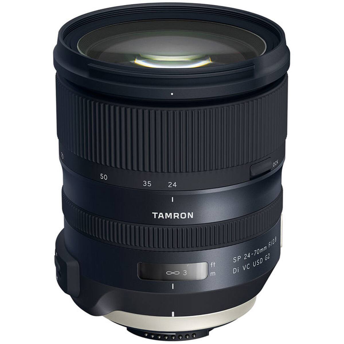 50  
35  
24  
TAMRON  
SP 24-70mm F/2.8 Di VC USD G2  
ft m  
∞ 3