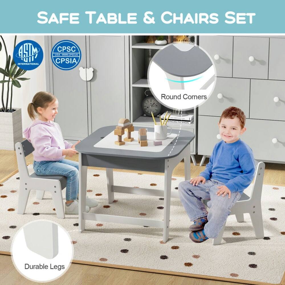 SAFE TABLE & CHAIRS SET  
HM UI INTERNATIONAL  
CPSC USA  
www.CPSCUS  
CPSIA  
1.1  
Round Corners  
Durable Legs